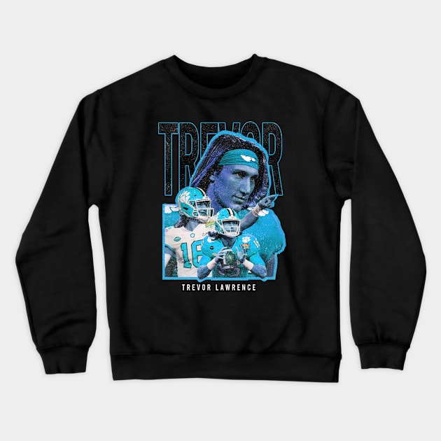 trevor lawrence retro Crewneck Sweatshirt by GW ART Ilustration